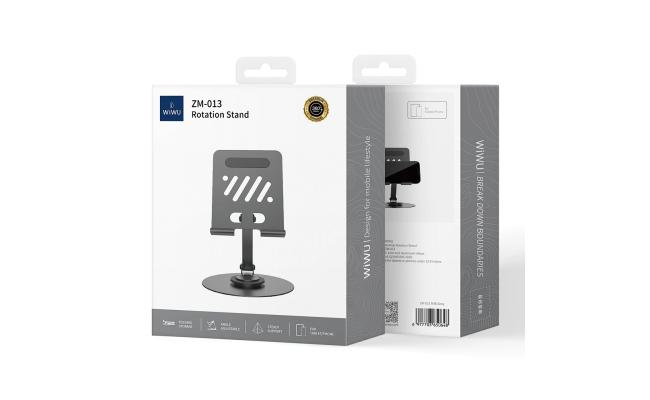 WiWU ZM-013 360° Rotatable Metal Phone & Tablet Stand